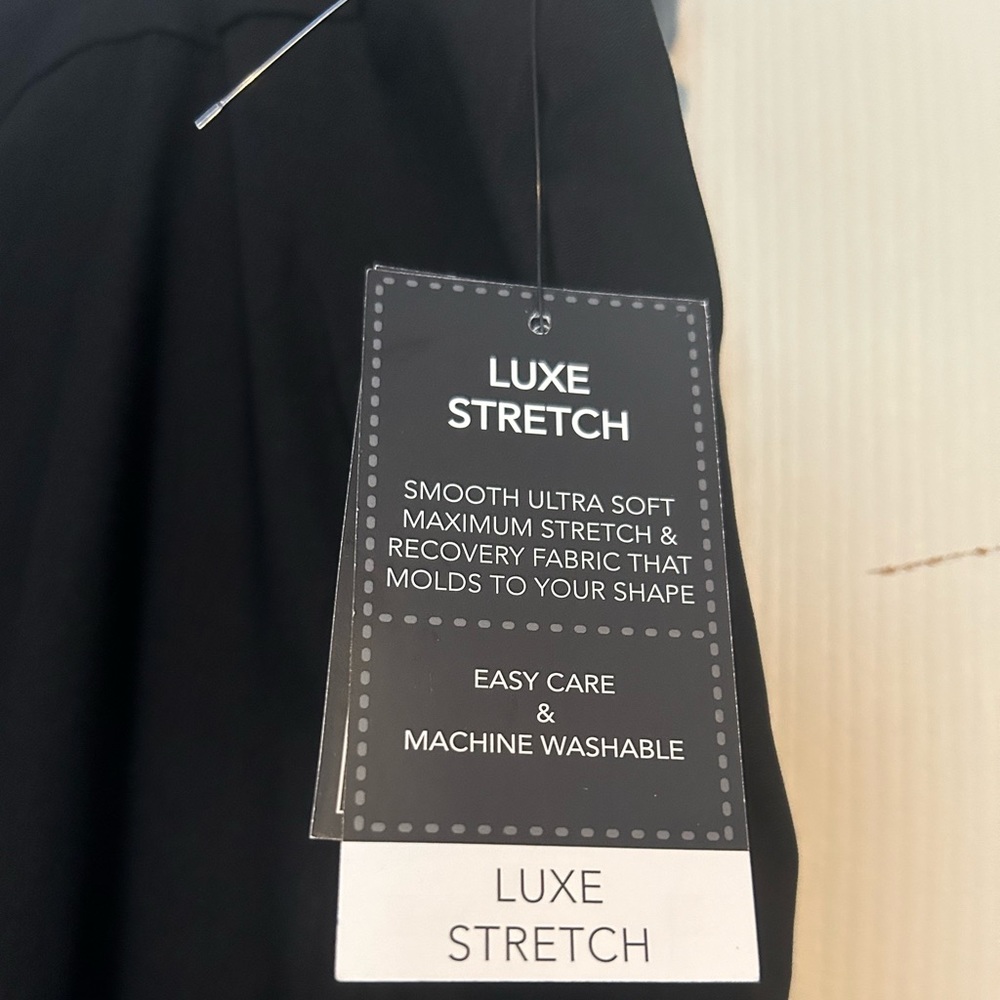 Black Stretch Slacks - Picture 4 of 5